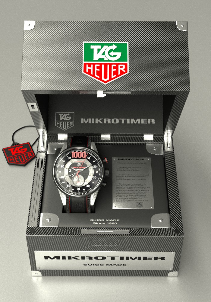 Tag Heuer Mikrotimer and his box preview image 2